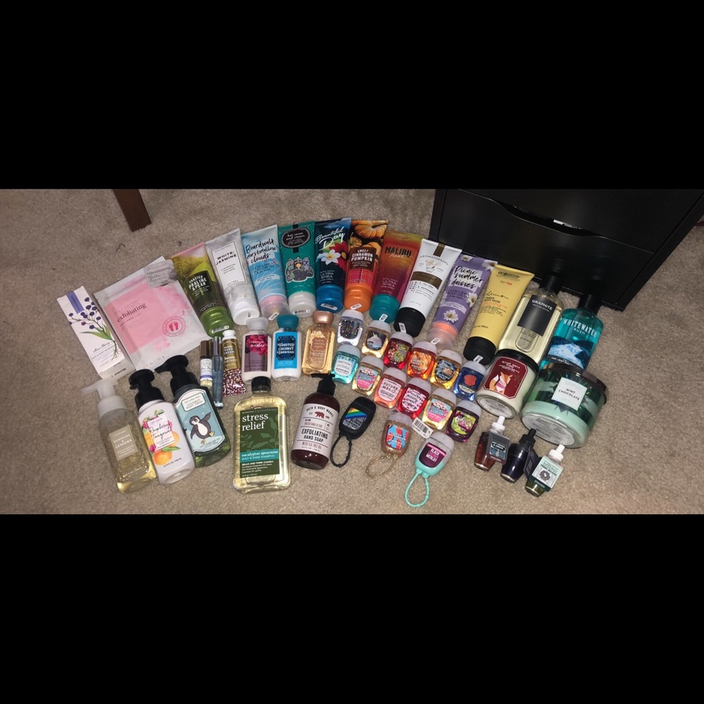Bath and body works products